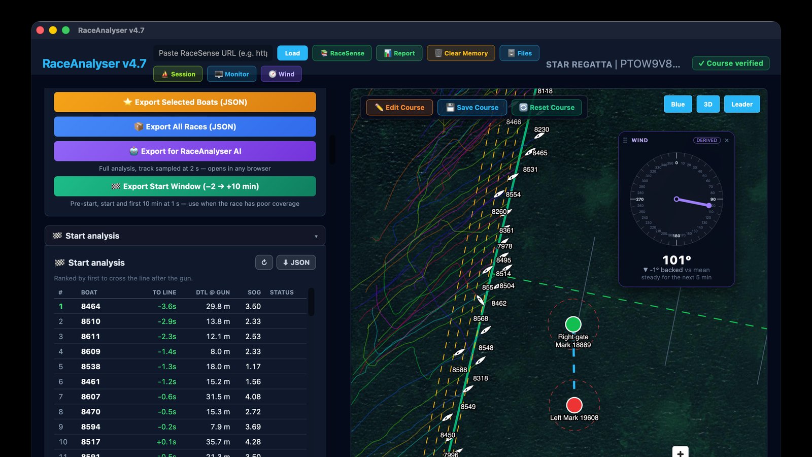 RaceAnalyser v4.7